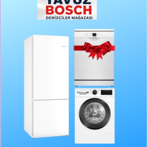 ÜÇLÜ ÇEYİZ SETİ BOSCH BUZDOLABI- ÇAMAŞIR MAKİNESİ- BULAŞIK MAKİNESİ HEDİYE